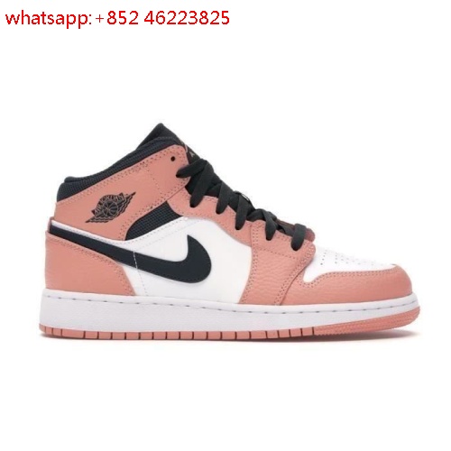 air jordan 1 rose et noir