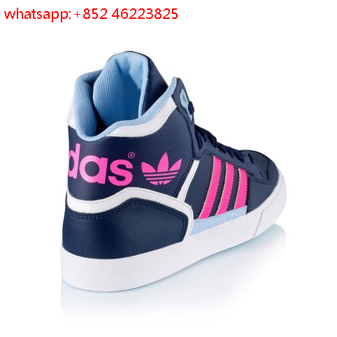 basket adidas montant femme noir et rose